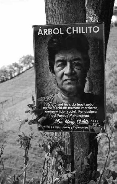 Valle de Cauca: Informal Place of Memory. Photo ObsSV