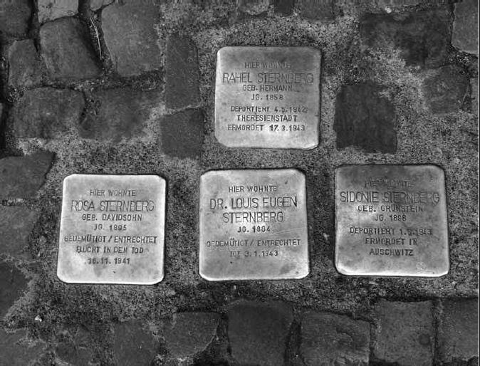 Stolpersteine. Gunter Demnig, Berlín