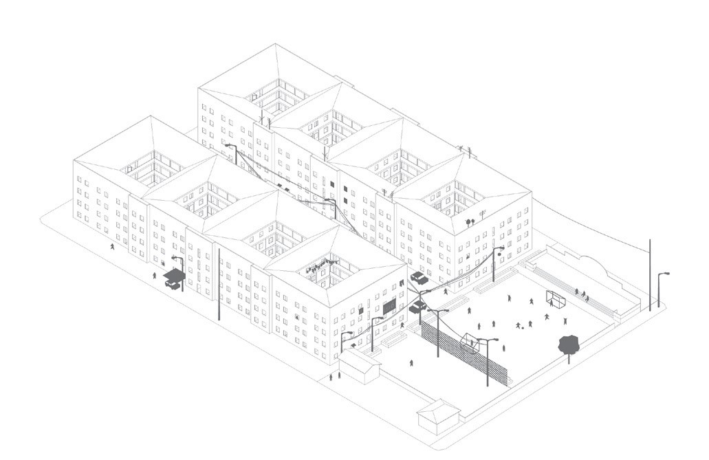 Transformaciones a escala arquitectónica de las Casas Colectivas.