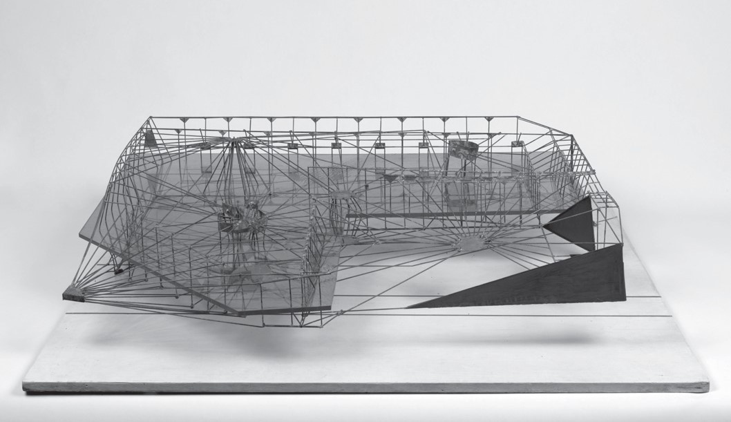 Constructie en oranje. 1958.