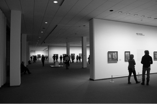 Interior view of the lower gallery. Photo: Luca Volpi,
2011.
