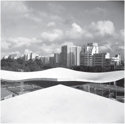  Pabellón Bunge y Born (1966). Fuente: Archivo Amancio Williams.