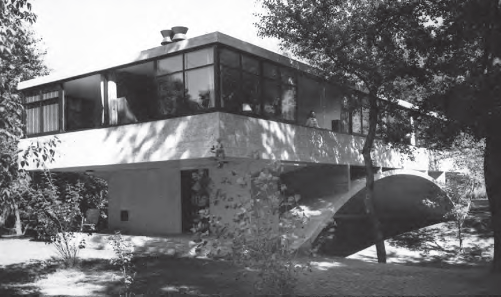 Amancio Williams, Casa sobre el arroyo (Mar del Plata, 1943-1946). Fuente: Archivo Amancio Williams.