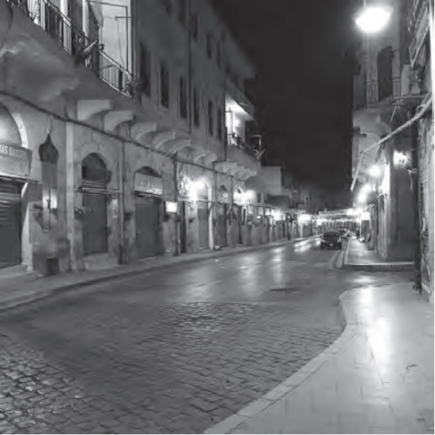 Souk , Abdul Halim Al-Hajjar street at night, by Z.Jamal, 2017