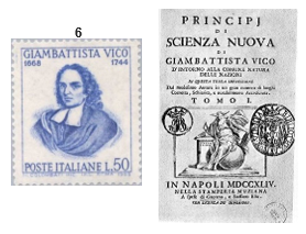 Sello posta que conmemora a Vico.