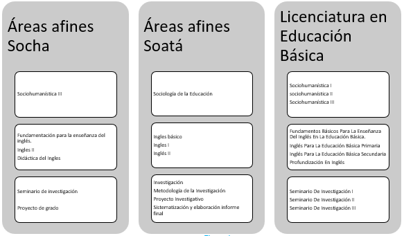 Mallas curriculares PEI Escuelas Normales Superiores Socha y Soata – PAE Licenciatura UPTC