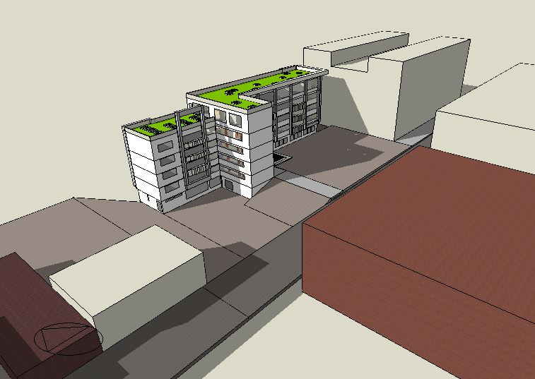 EEB current-conditions model developed in DesignBuilder V6
