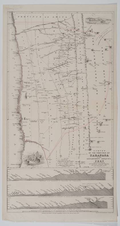 Provincia de Tarapacá, Departamento de Arequipa, Perú 1827-1851