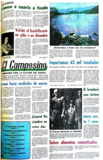 Portada bajo la técnica offset del 9 de febrero de 1975