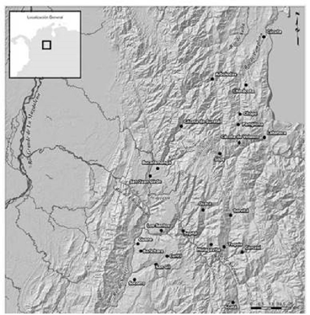 Localización de Suratá