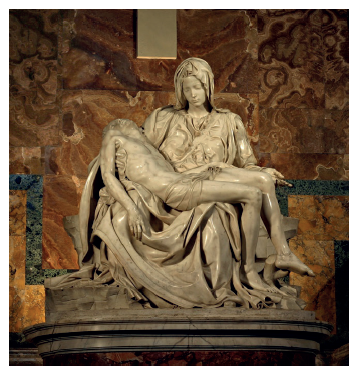 Piet&agrave; (1498/99), de Miguel &Aacute;ngel Buonarroti