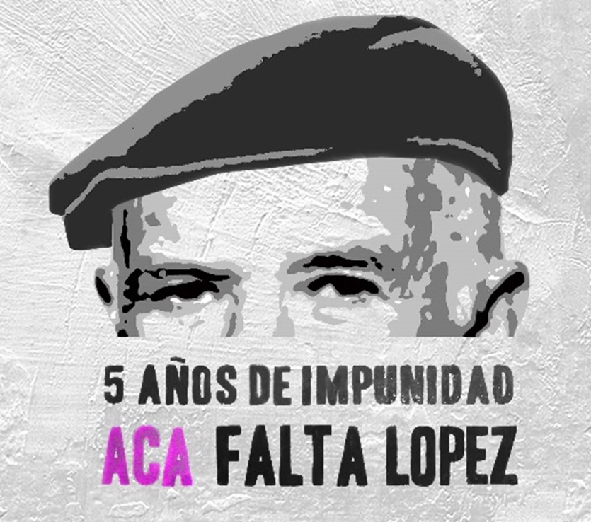 Imagen digital de la campaa  Ac falta Lpez, para usar como foto de perfil en redes sociales. 2011