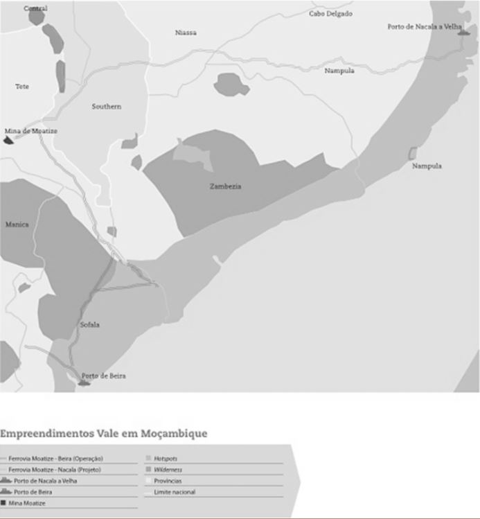 Empreendimentos da Vale em Mo&ccedil;ambique