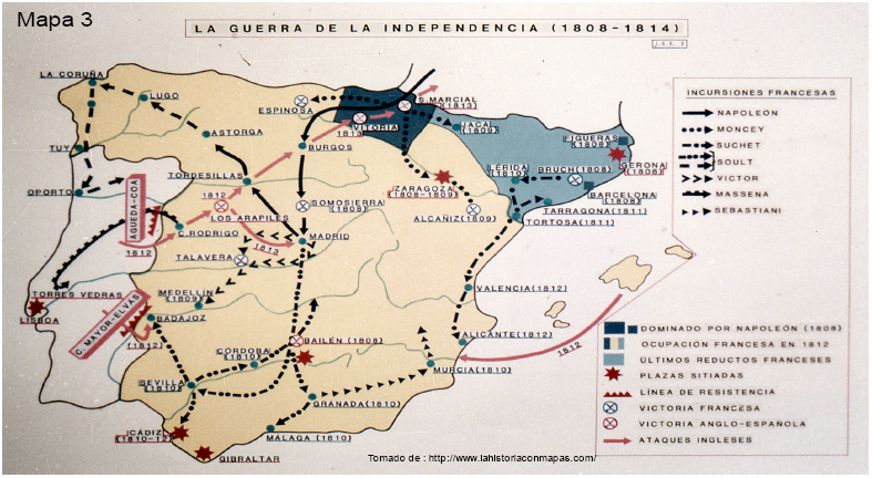  La Guerra de Independencia de Espa&ntilde;a
(1808-1814)