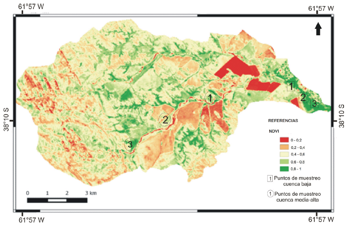 &Iacute;ndice de Vegetaci&oacute;n Normalizado (NDVI).