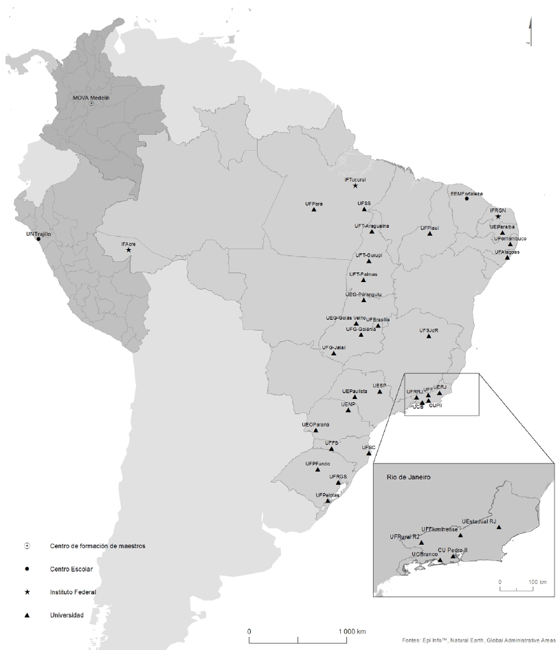 Proyecto N�s Propomos! 2017. Universidades e instituciones educativas de Iberoam�rica
