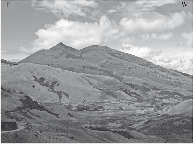 Fotograf&iacute;a del volc&aacute;n Cerro Negro de Mayasquer.