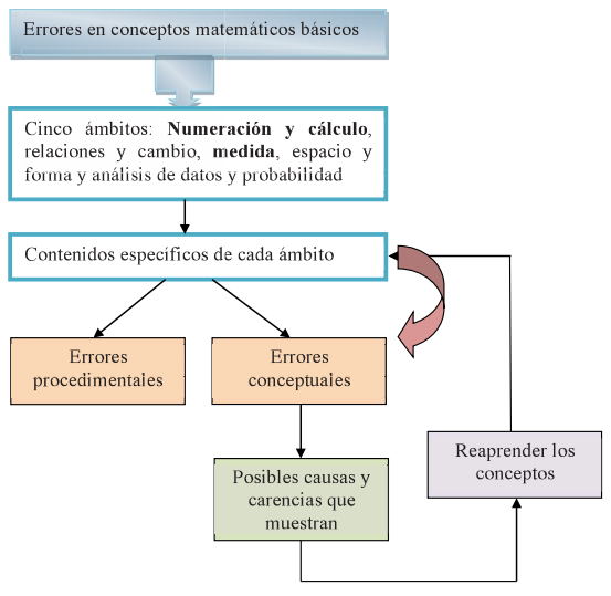 Proceso de detección y corrección de los errores