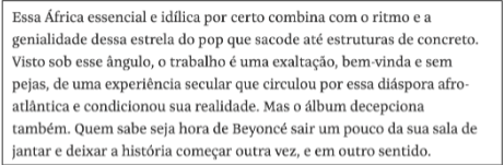 Trecho do texto de Schwarcz na Folha de S. Paulo.