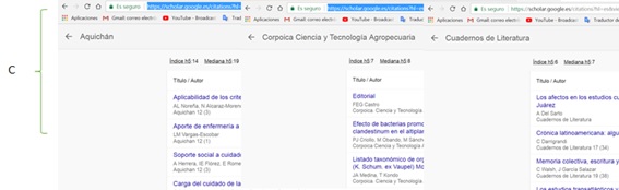 Divergencias en las métricas  para la clasificación de revistas Publindex en Colombia.