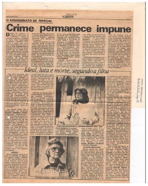 Morte da palavra e da alma. Entre pistoleiros e fazendeiros, o Estado se omite?