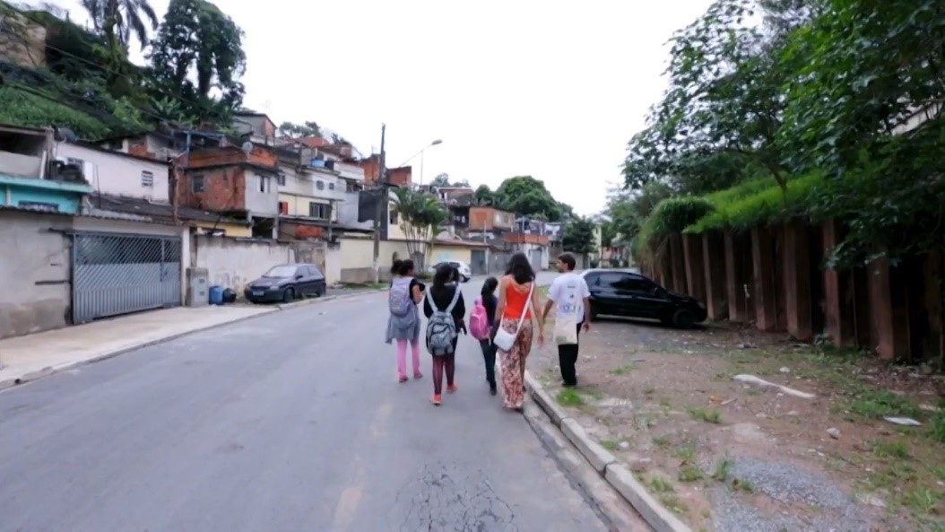 Figure 4: Visit to the community