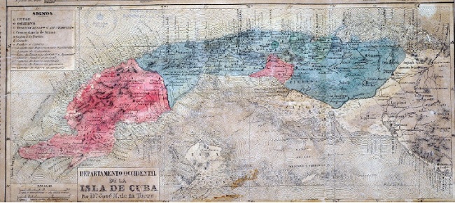 Desarrollo del ferrocarril en el Occidente de Cuba. Segunda mitad del siglo XIX.