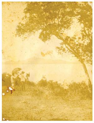 Foto tirada em Annita&rsquo;s ruhe, ou local de descanso de Annita, em Paquet&aacute;.