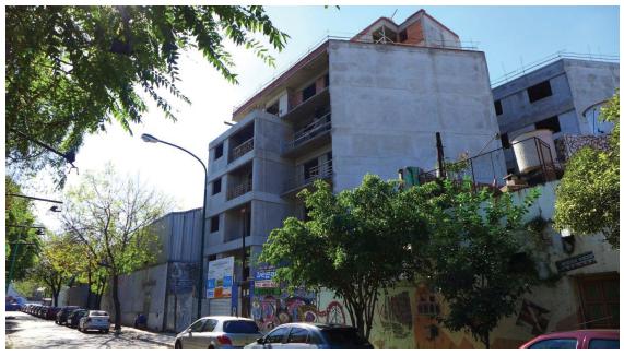 Cooperativa Los Vecinos Luchadores. Pasaje Lanín. Barracas. Comuna 4