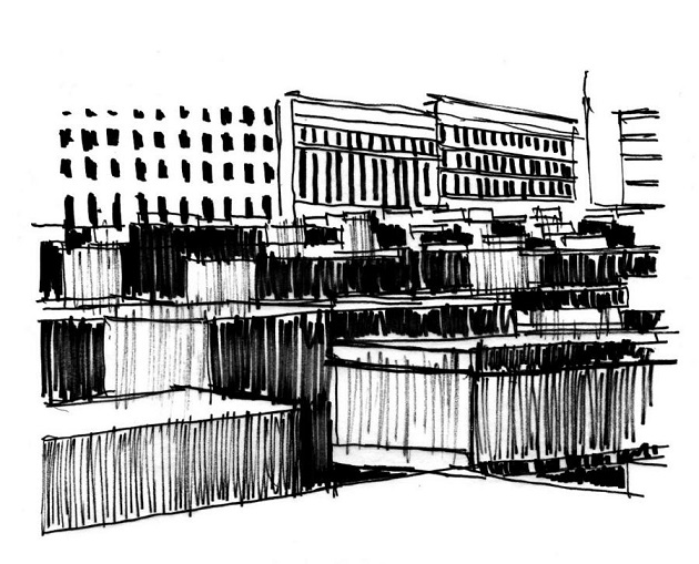 Holocaust Memorial. Berlin, Germany. Arch. Peter Einsenman, 2005. 