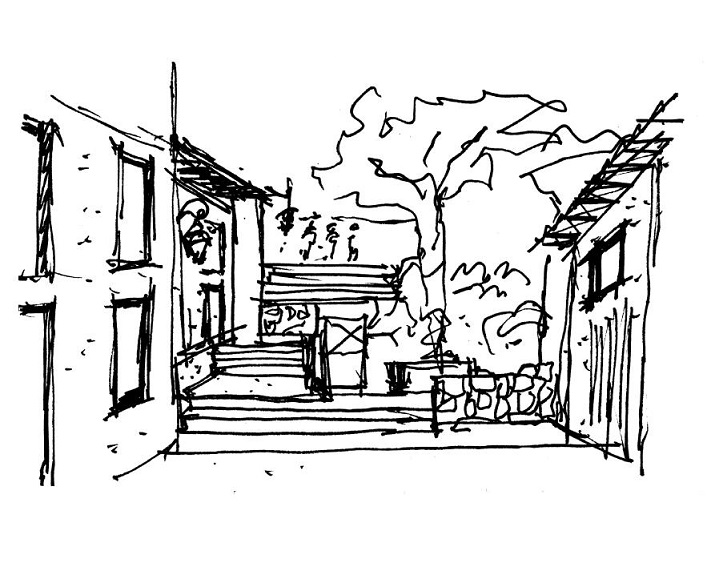 Alley. Athens, Greece.