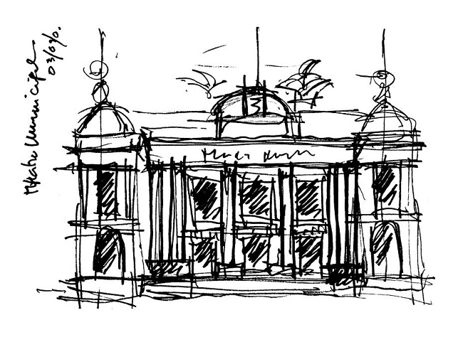 Municipal Theater. Rio de Janeiro, Brazil. Arch. Francisco de Oliveira Passos. 1908. 