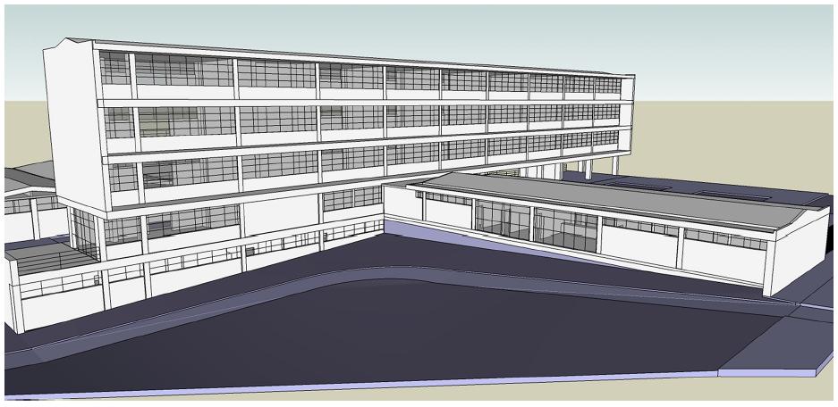 Salvador Candia. EE Monsenhor Bicudo, [Gin&aacute;sio de] Mar&iacute;lia (SP), 1961.