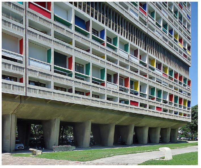 A Unidade de Habita&ccedil;&atilde;o de Marselha.