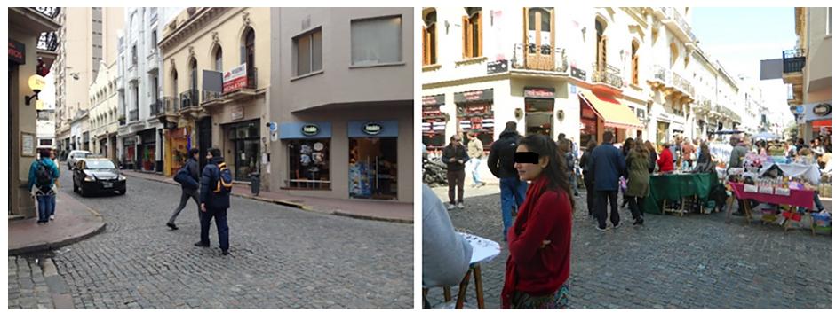 Buenos Aires sem e com a Feira de San Telmo.
