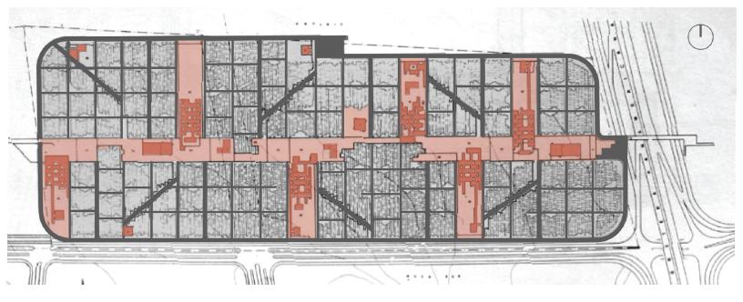 Proposta urbana para o PREVI. Combina&ccedil;&atilde;o de stem e web.