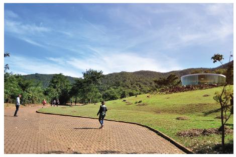 Photo: Doug Aitken’s Sonic Pavilion.