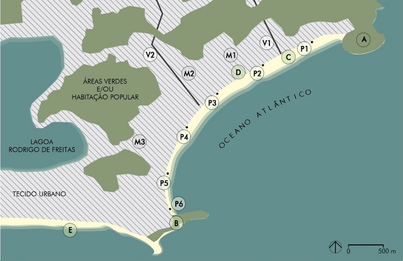 Estrutura geral da área.