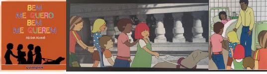 Capa e miolo do livro Bem me querem, bem me quero