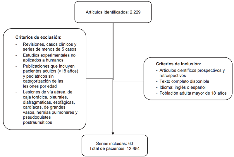 Criterios de inclusi&oacute;n y exclusi&oacute;n usados en el proceso de selecci&oacute;n de art&iacute;culos.