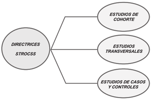 Tipología de artículos observacionales en cirugía académica. Fuente: Original de los autores, creado con 
                     https://app.biorender.com