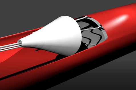 Construcci�n y funcionamiento del explantador de Cabrera.