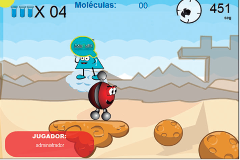 Modelo de juego de plataforma.
