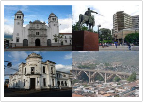 Algunas de las fotografías de la ciudad
utilizadas
