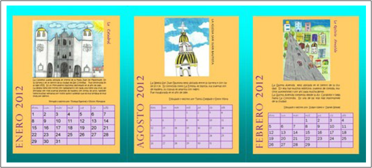 Otras páginas del calendario 

 