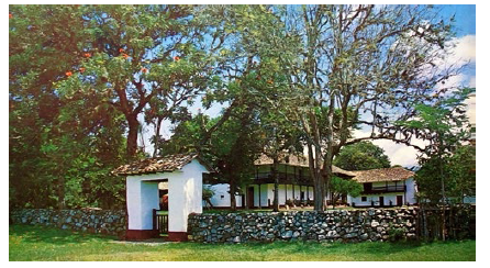 Hacienda Ca&ntilde;asgordas
(arquitectura de la Colonia)