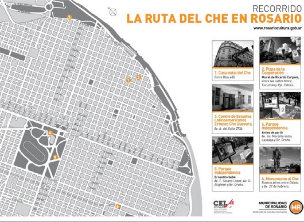 La ruta del Che en Rosario