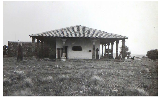 Museu das Miss&otilde;es em 1974. Vista da lateral. Levantamento Fotogr&aacute;fico