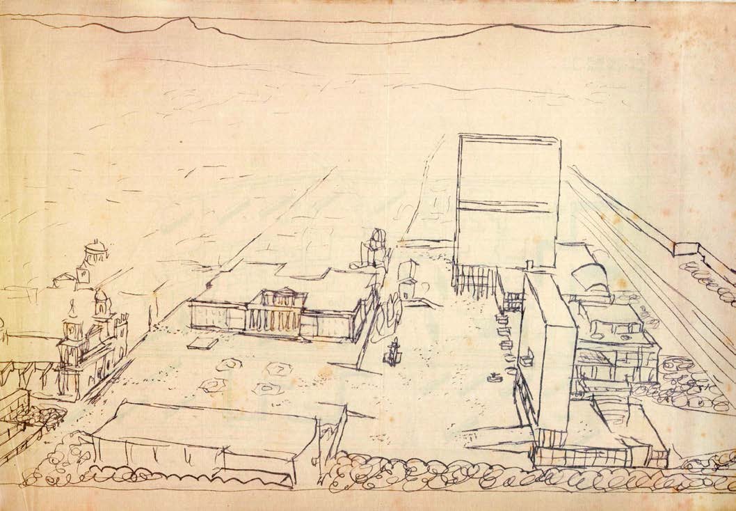 Le Corbusier, Plan Director, Centre Civique