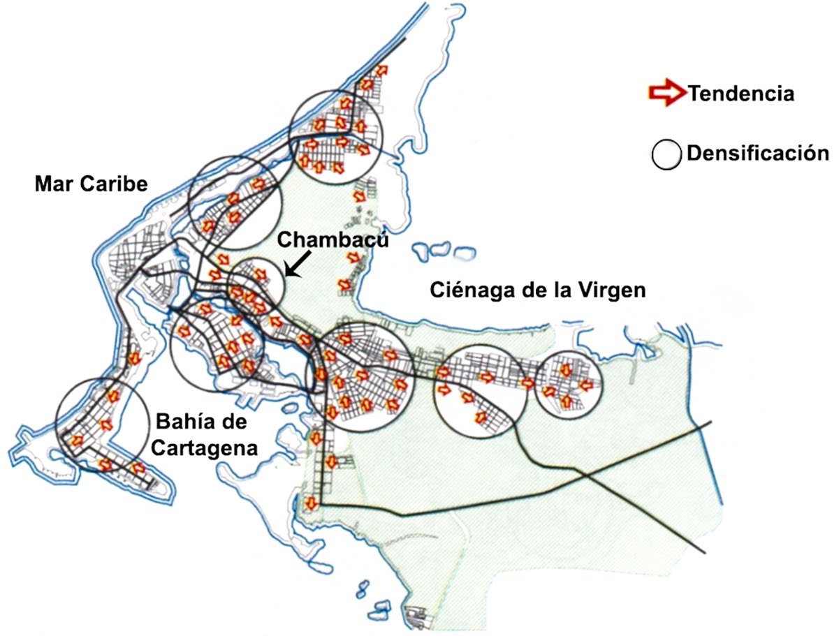 Expansión de la ciudad a partir
de 1940